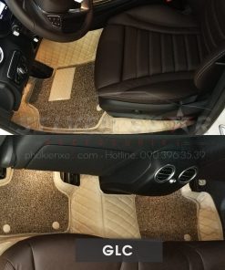 Thảm lót chân da 6D GLC Class