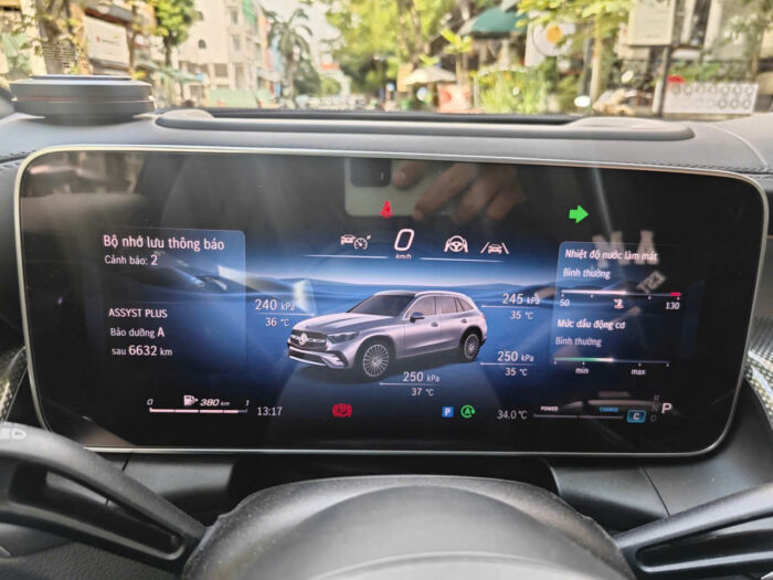 cảm biến áp suất lốp mercedes chính hãng 