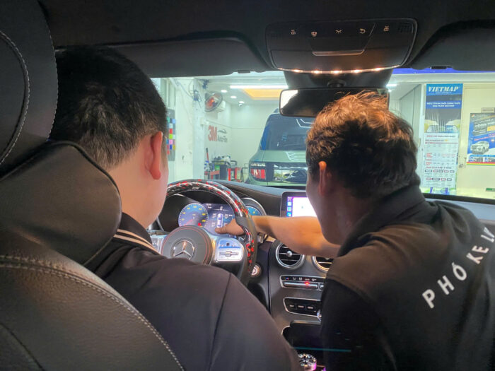 cảm biến áp suất lốp mercedes chính hãng 