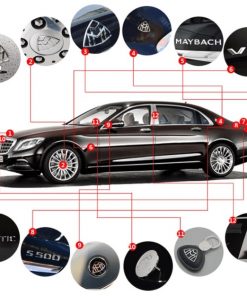 Combo logo xe maybach
