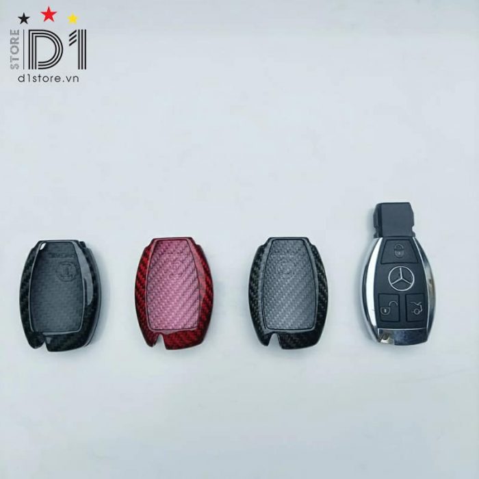 Ốp chìa khóa carbon xe mercedes