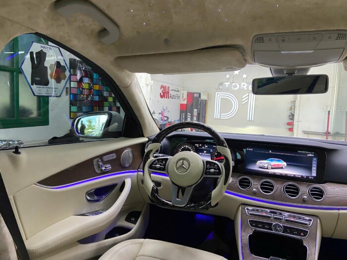 Chi tiết gói đổi màu nội thất Mercedes Benz tại D1Store